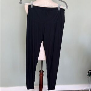 Women's Orvis Fleece Lined Black Leggings